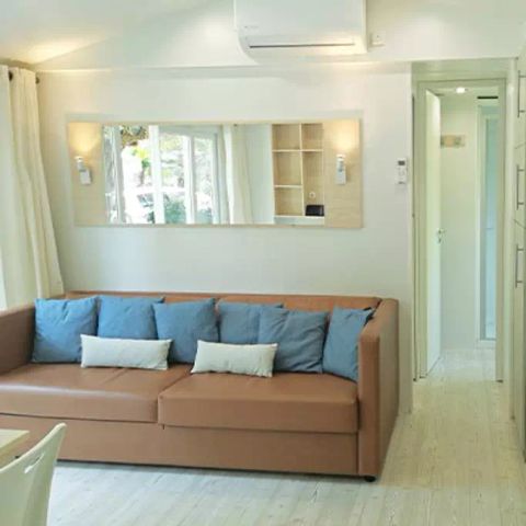 Mobilheim 4 Personen - Mobilheim | Comfort | 2 Zi. | 4 Pers. | Einfache Terrasse | Clim.