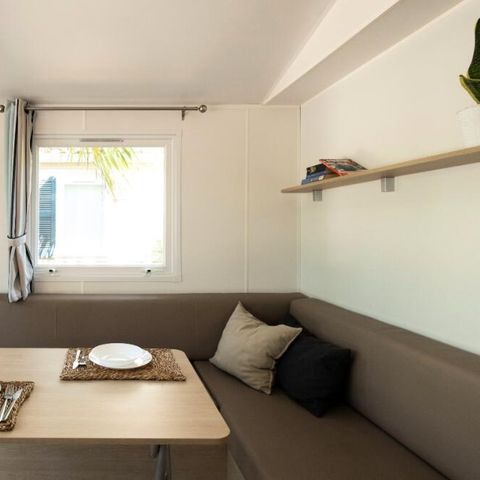 Bungalow 5 Personen - 3-Zimmer-Bungalow 4/5 Personen mit Klimaanlage + TV (4 Erwachsene + 1 Baby - 2 Jahre)
