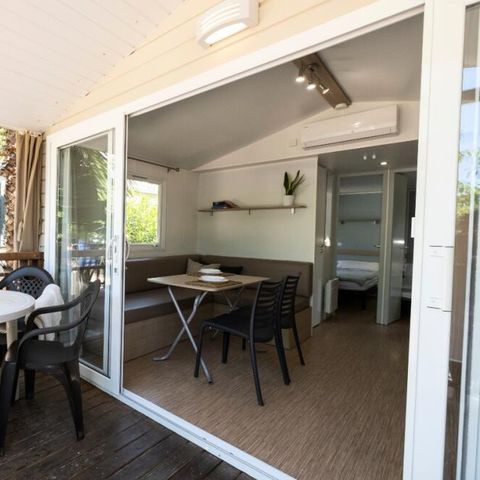 Bungalow 5 Personen - 3-Zimmer-Bungalow 4/5 Personen mit Klimaanlage + TV (4 Erwachsene + 1 Baby - 2 Jahre)
