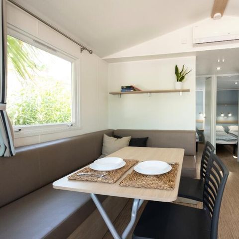 Bungalow 5 Personen - 3-Zimmer-Bungalow 4/5 Personen mit Klimaanlage + TV (4 Erwachsene + 1 Baby - 2 Jahre)