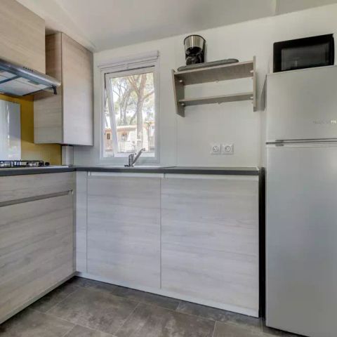 Mobilheim 6 Personen - Mobilheim | Comfort | 2 Zi. | 4/6 Pers. | Einfache Terrasse | Klim.