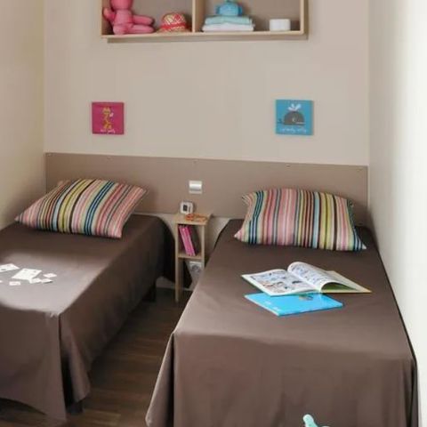 Mobilheim 7 Personen - Family Plus 32m² - klimatisiert 6/7 pers.