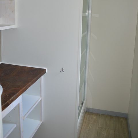 Mobilheim 5 Personen - Cabane du Jura 35 m² - klimatisiert 5 pers.