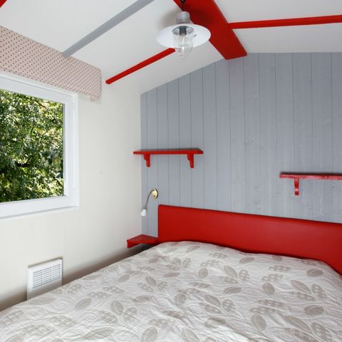 Mobilheim 5 Personen - Cabane du Jura 35 m² - klimatisiert 5 pers.