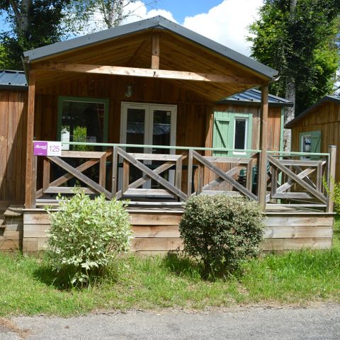 Mobilheim 5 Personen - Cabane du Jura 35 m² - klimatisiert 5 pers.