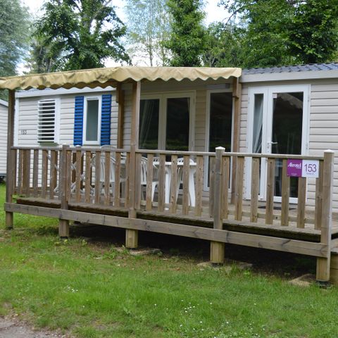 Mobilheim 7 Personen - Family XL 40 m² - klimatisiert 6/7 pers.