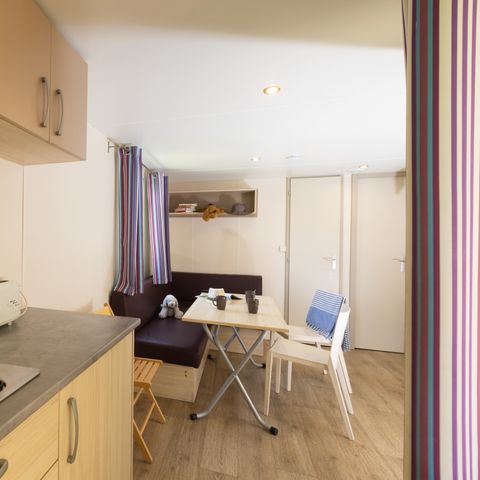 Mobilheim 6 Personen - Soléo 30m² - klimatisiert 5/6 pers.
