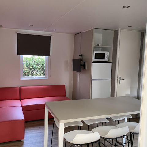 Mobilheim 6 Personen - Family Premium - 35m² - klimatisiert 6 pers.