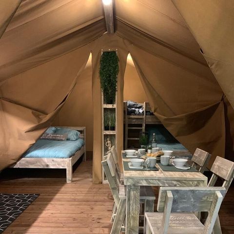 Zelt 5 Personen - Zelt Ciela Nature - 2 Zimmer (ohne Sanitäranlagen)