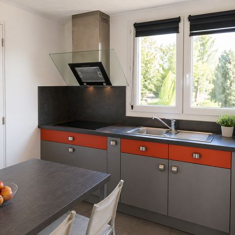 LANDHAUS 4 Personen - Ferienwohnungen 2 zimmer. - Überdachte Terrasse - 60 m2