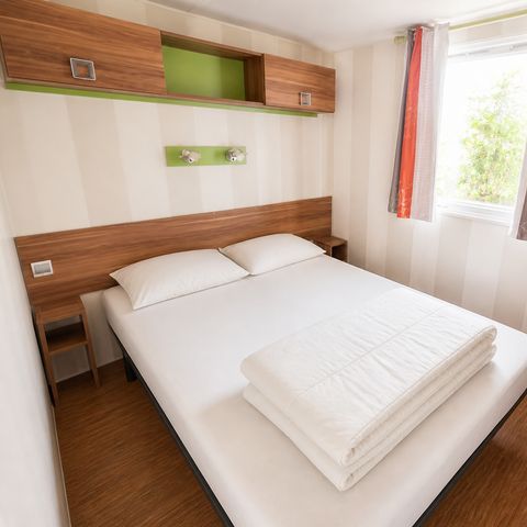 Mobilheim 4 Personen - Mobilheim Confort+ 2 Zimmer. - Überdachte Terrasse - 30 m2