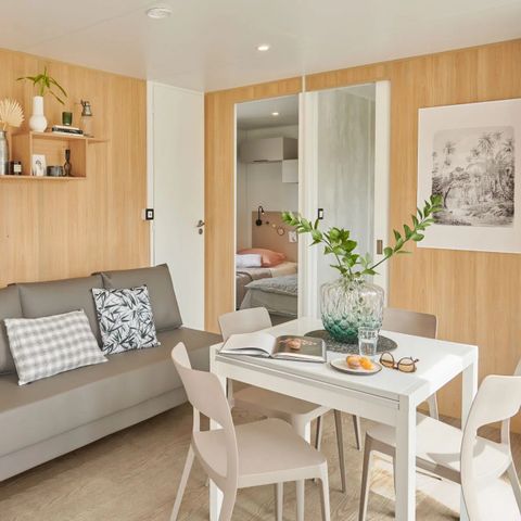 Mobilheim 6 Personen - Mobilheim Komfort + 3 Zimmer 6 Personen