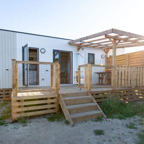 Mobilheim 6 Personen - Premium 3 Zimmer 6 Personen, 34m² (Modell 2023), Anreise Sonntag+CLIM