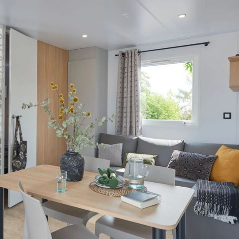 Mobilheim 4 Personen - Premium 2 Zimmer 4 Personen, 32m² (Modell 2023), Anreise Sonntag +CLIM