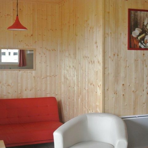 Chalet 5 Personen - Chalet Les Pivoines 40m² + Fernseher + Überdachte Terrasse+ Geschirrspülmaschine