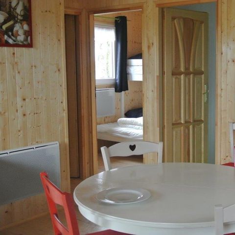 Chalet 5 Personen - Chalet Les Pivoines 40m² + Fernseher + Überdachte Terrasse+ Geschirrspülmaschine