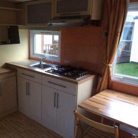 Mobilheim 4 Personen - Residenz Loft 32m2 Überdachte Terrasse