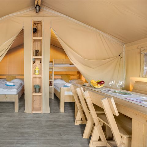 Safarizelt 5 Personen - Safarizelt Lodge + Klima (5P)