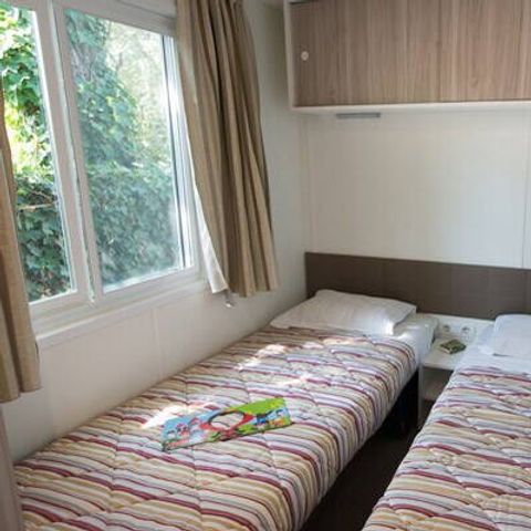 Mobilheim 4 personen - Mobilheim | Comfort | 2 Zi. | 4 Pers. | Erhöhte Terrasse | 2 Bäder | Klim.