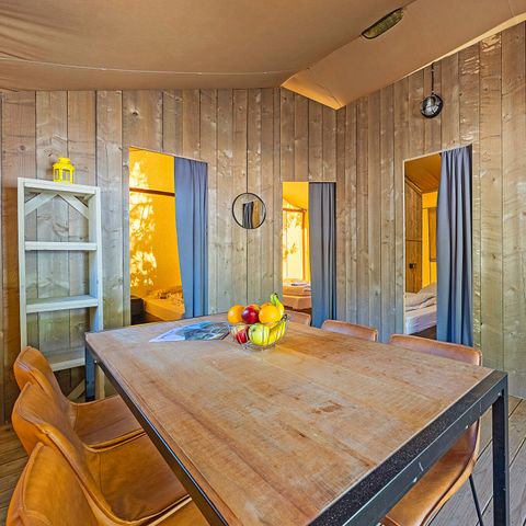 Safarizelt 4 Personen - Safarizelt Lodge + Klima (6P) 