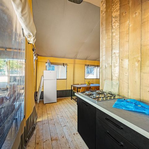 Safarizelt 4 Personen - Safarizelt Lodge + Klima (6P) 