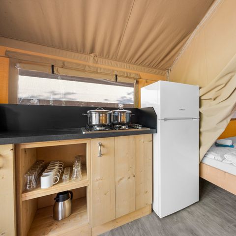 Safarizelt 4 Personen - Safarizelt Lodge + Klima (5P) 