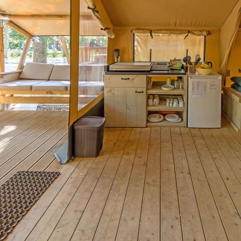 Safarizelt 5 Personen - Lodgetent Sommer