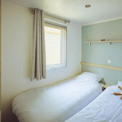 Mobilheim 6 Personen - Premium 3 Schlafzimmer 2 Bäder Lounge