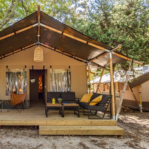 Safarizelt 4 Personen - Bijela Uvala - Safari-Zelt-Lodge (8P)