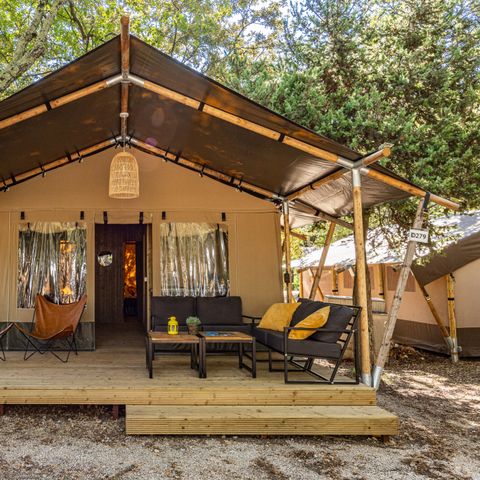 Safarizelt 4 Personen - Bijela Uvala - Safari-Zelt-Lodge (8P)