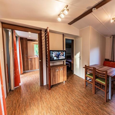 Mobilheim 6 Personen - 3 Zimmer 6 Personen Klimatisiert + TV (4 Erwachsene + 2 Kinder unter 12 Jahren max)