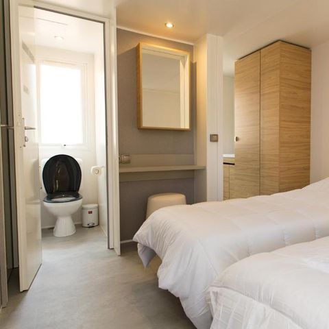Mobilheim 6 Personen - 2 Zimmer Premium 2 (Clim, TV)