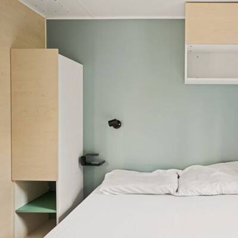Mobilheim 6 personen - Mobilheim | Premium | 3 Schlafzimmer | 6 Personen | Erhöhte, nicht überdachte Terrasse | 1 Badezimmer | Klimaanlage