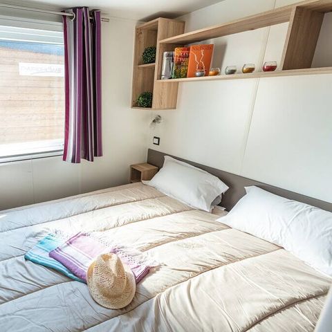 Mobilheim 4 personen - Comfort | 2 Schlafz. | 4 Pers. | Erhöhte Terrasse | Klimaanlage