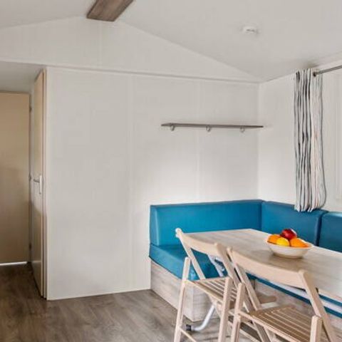 Mobilheim 4 personen - Comfort | 2 Schlafz. | 4 Pers. | Erhöhte Terrasse | Klimaanlage