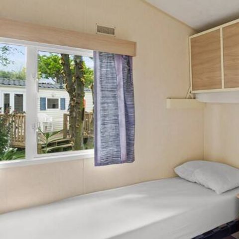 Mobilheim 6 personen - Classic | 2 Zi. | 4/6 Pers. | Nicht überdachte Hochterrasse | Klimaanlage