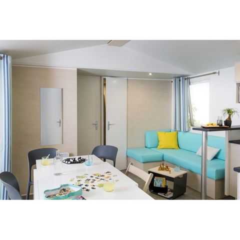 Mobilheim 7 Personen - FAMILY XL CLIM + PARENTAL SUITE