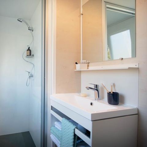 Mobilheim 7 Personen - FAMILY XL CLIM + PARENTAL SUITE
