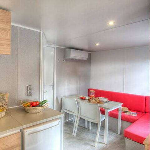 Mobilheim 4 personen - Mobilheim | Classic | 2 Schlafz. | 4 Pers. | Hochterrasse | 2 Bäder | Klimaanlage | TV