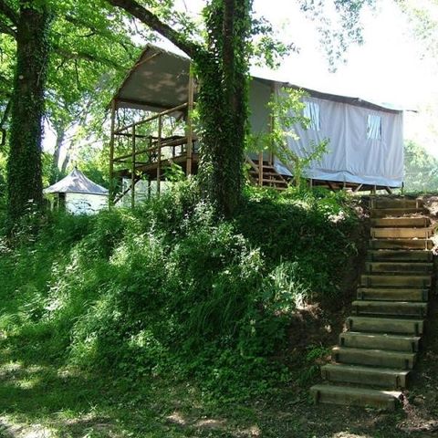Bungalow 4 Personen - LODGE auf Stelzen 32 m²