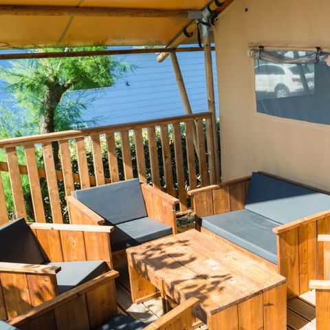 Safarizelt 6 Personen - LODGE Prestige CAMPING