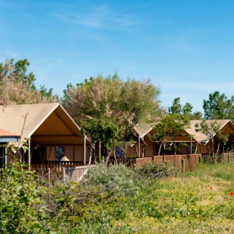 Safarizelt 6 Personen - SUNLODGE PRESTIGE ETANG 2ZI 1 BAD