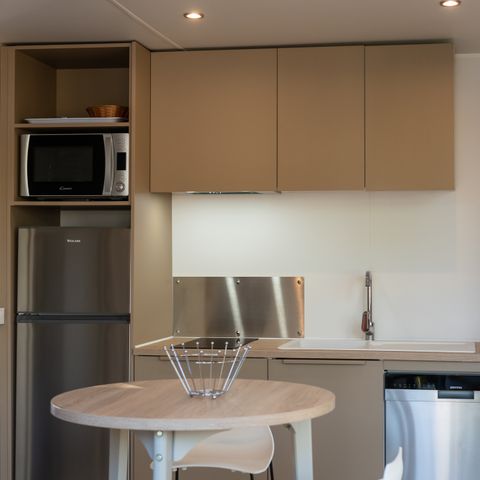 Mobilheim 2 Personen - 08 - KEYWEST LUXUS 1 CH 1 SDB - Muscat