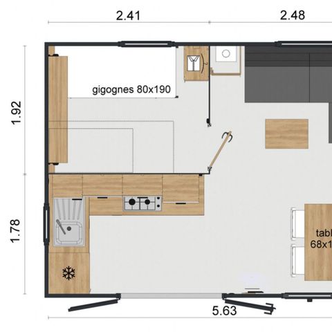Mobilheim 4 Personen - CASA