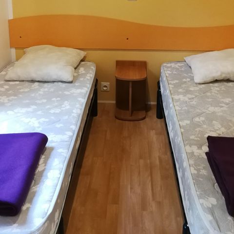 Mobilheim 6 Personen - PRIVILEGE Sonntag - 2 Zimmer - 40m² Terrasse inbegriffen