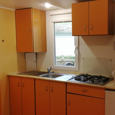 Mobilheim 6 Personen - PRIVILEGE Sonntag - 2 Zimmer - 40m² Terrasse inbegriffen