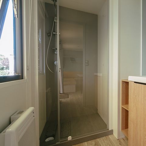 Mobilheim 6 Personen - Mobilheim | Premium Azure | 3 Zi. | 6 Pers. | Erhöhte Terrasse | Clim.