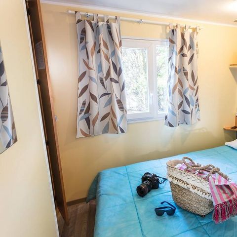 Mobilheim 6 Personen - Classic | 2 Zi. | 4/6 Pers. | Einfache Terrasse | Klima.