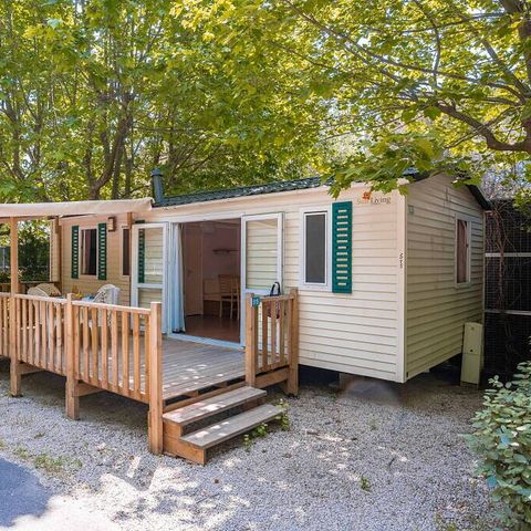Mobilheim 6 Personen - Mobilheim | Classic | 2 Zi. | 4/6 Pers. | Erhöhte Terrasse