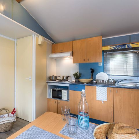 Mobilheim 6 Personen - Mobilheim | Classic | 2 Zi. | 4/6 Pers. | Einfache Terrasse